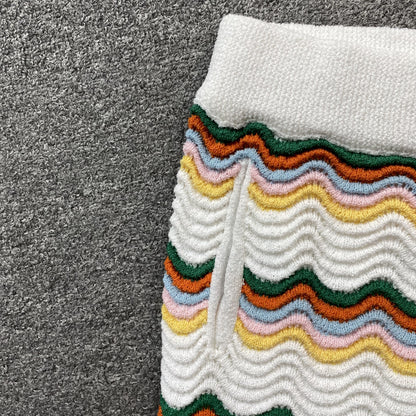 Casablanca Crochet Set White Multicolor