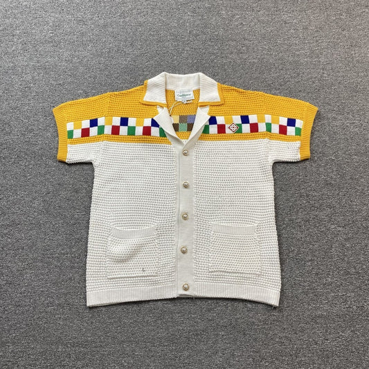 Casablanca Crochet Set White Yellow