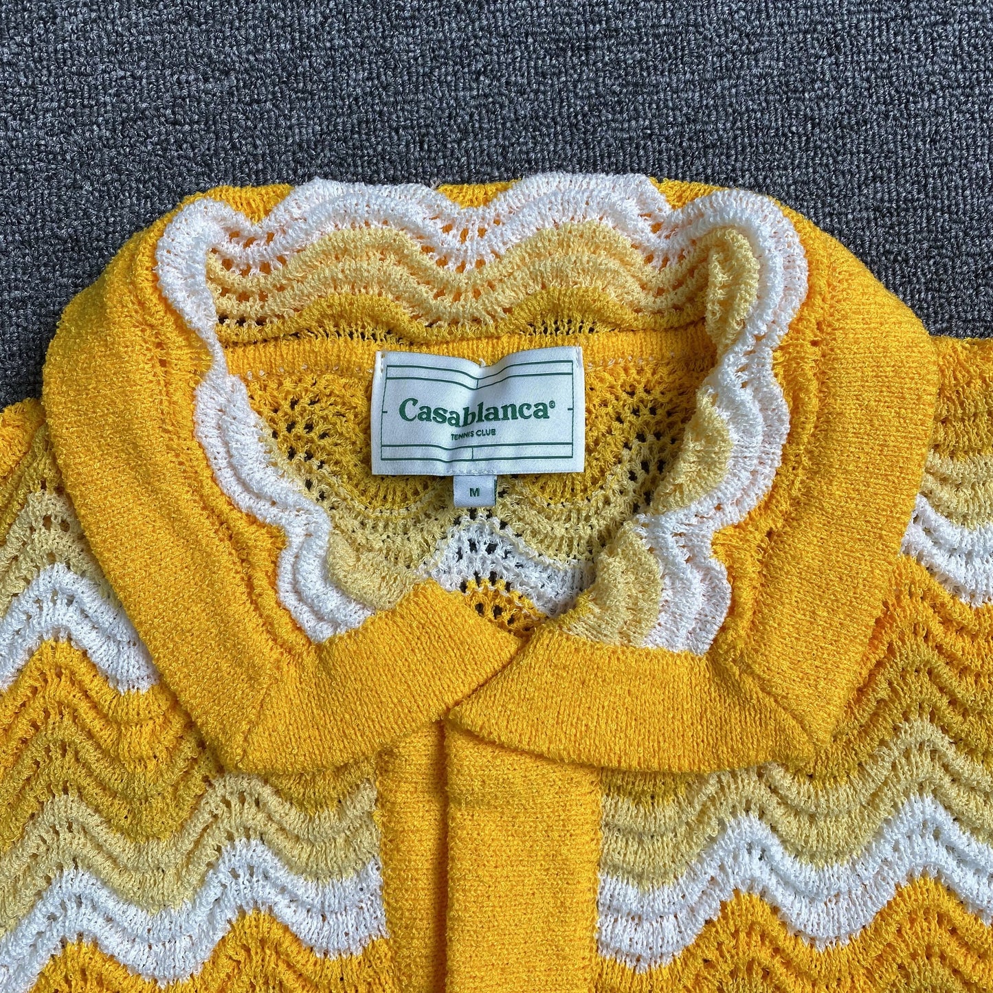Casablanca Crochet Set Yellow