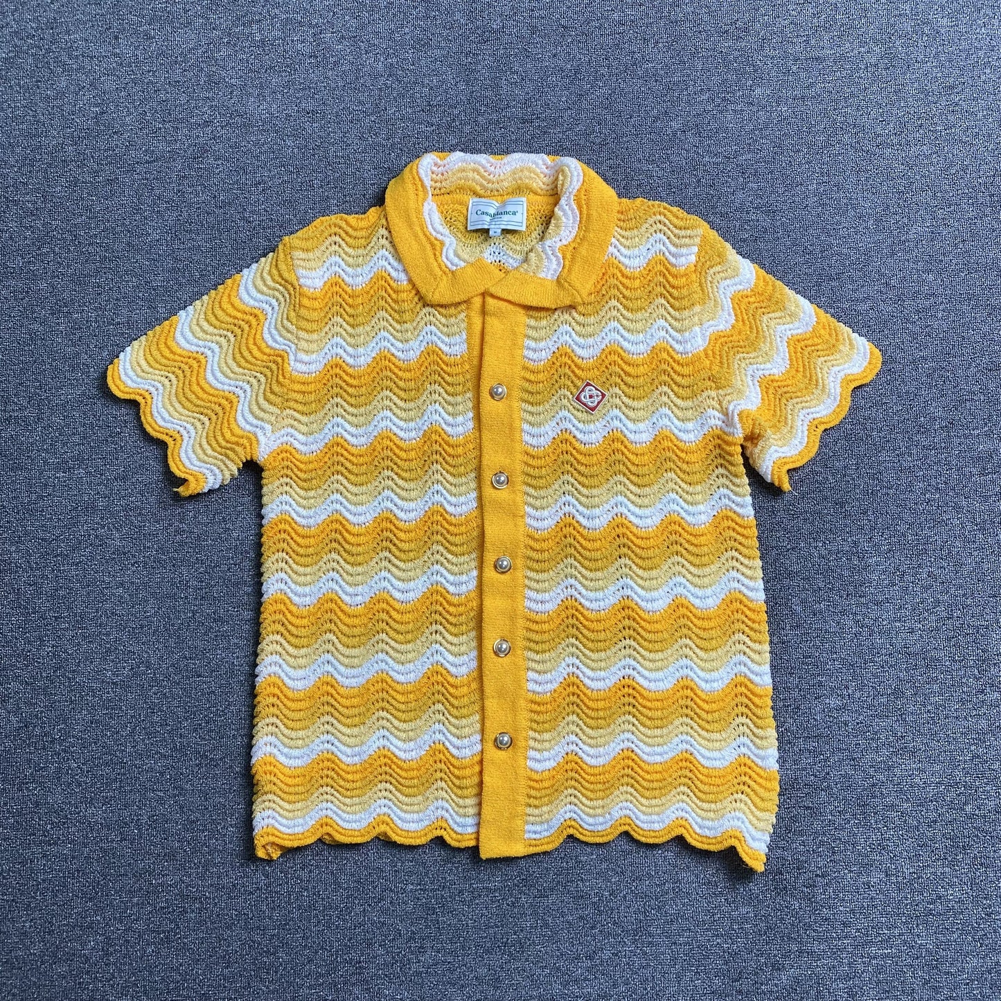 Casablanca Crochet Set Yellow