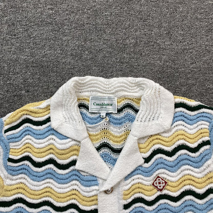 Casablanca Crochet Set Yellow Blue