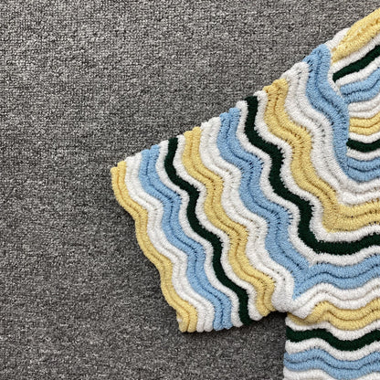 Casablanca Crochet Set Yellow Blue