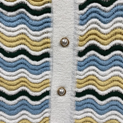 Casablanca Crochet Set Yellow Blue