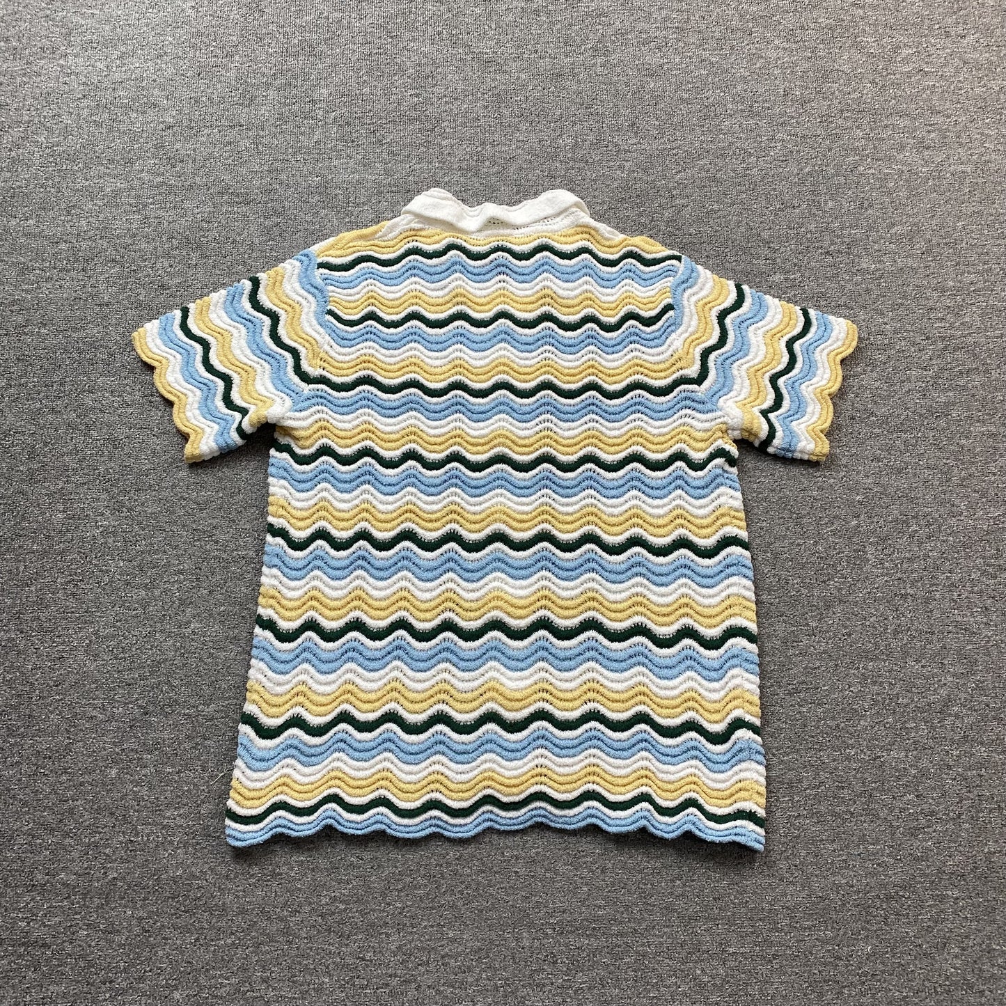 Casablanca Crochet Set Yellow Blue