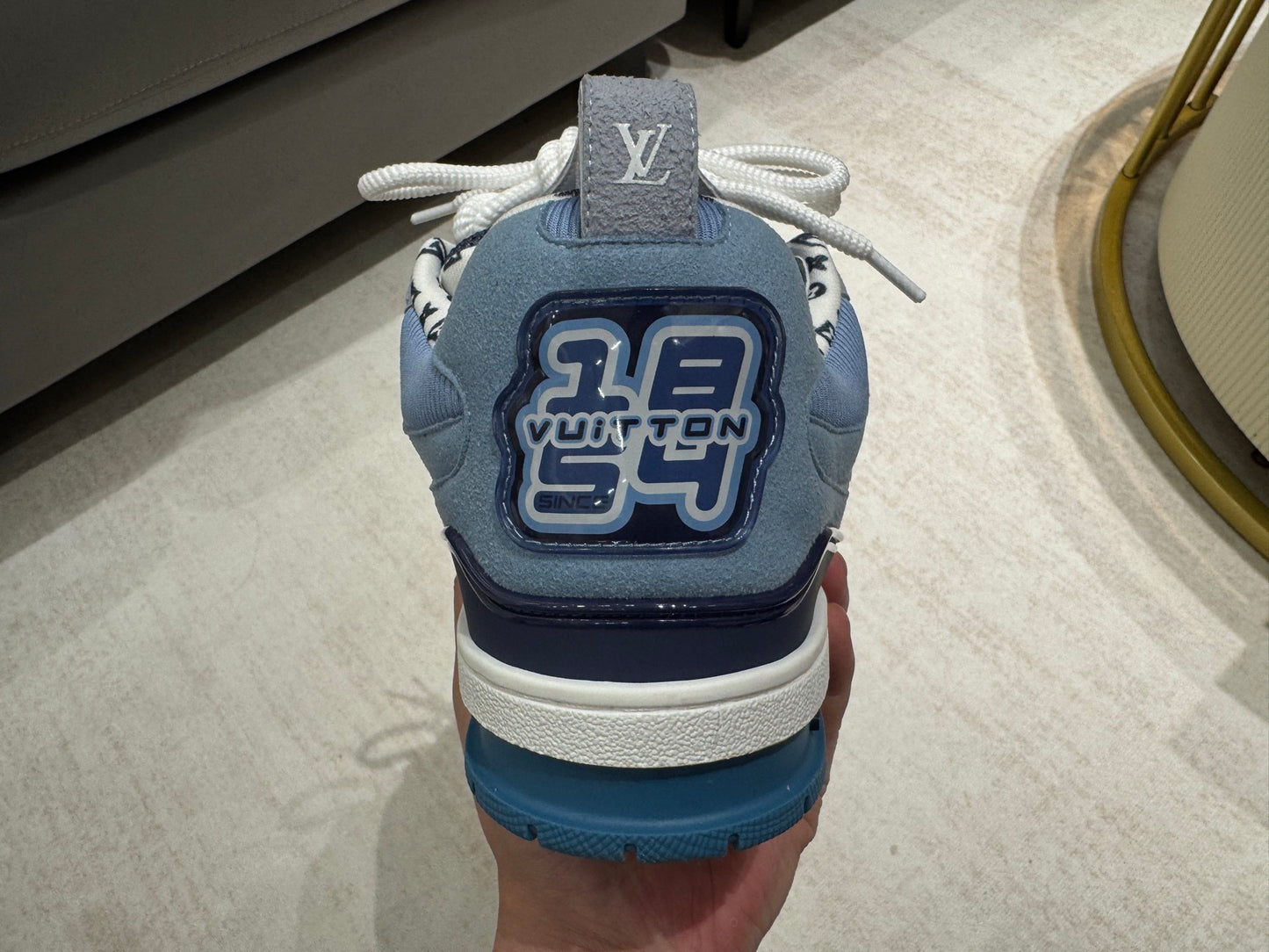 Louis Vuitton Skate Sneaker Luxury Blue