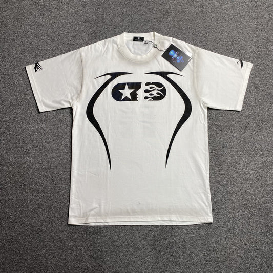 HELLSTAR WARM UP TEE WHITE