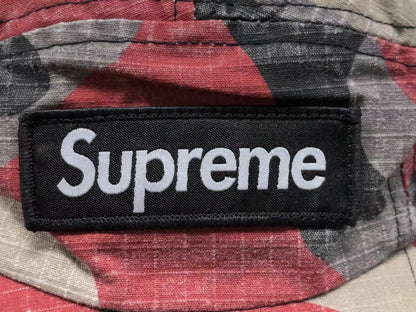 Supreme Military Camp Cap Red Camo