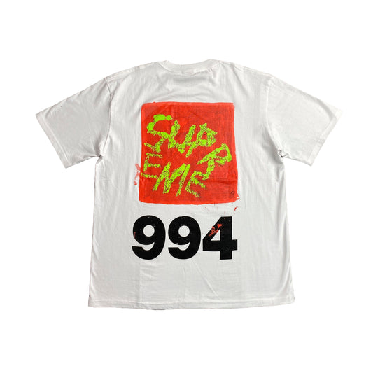 SUPREME PAINT 994 TEE WHITE