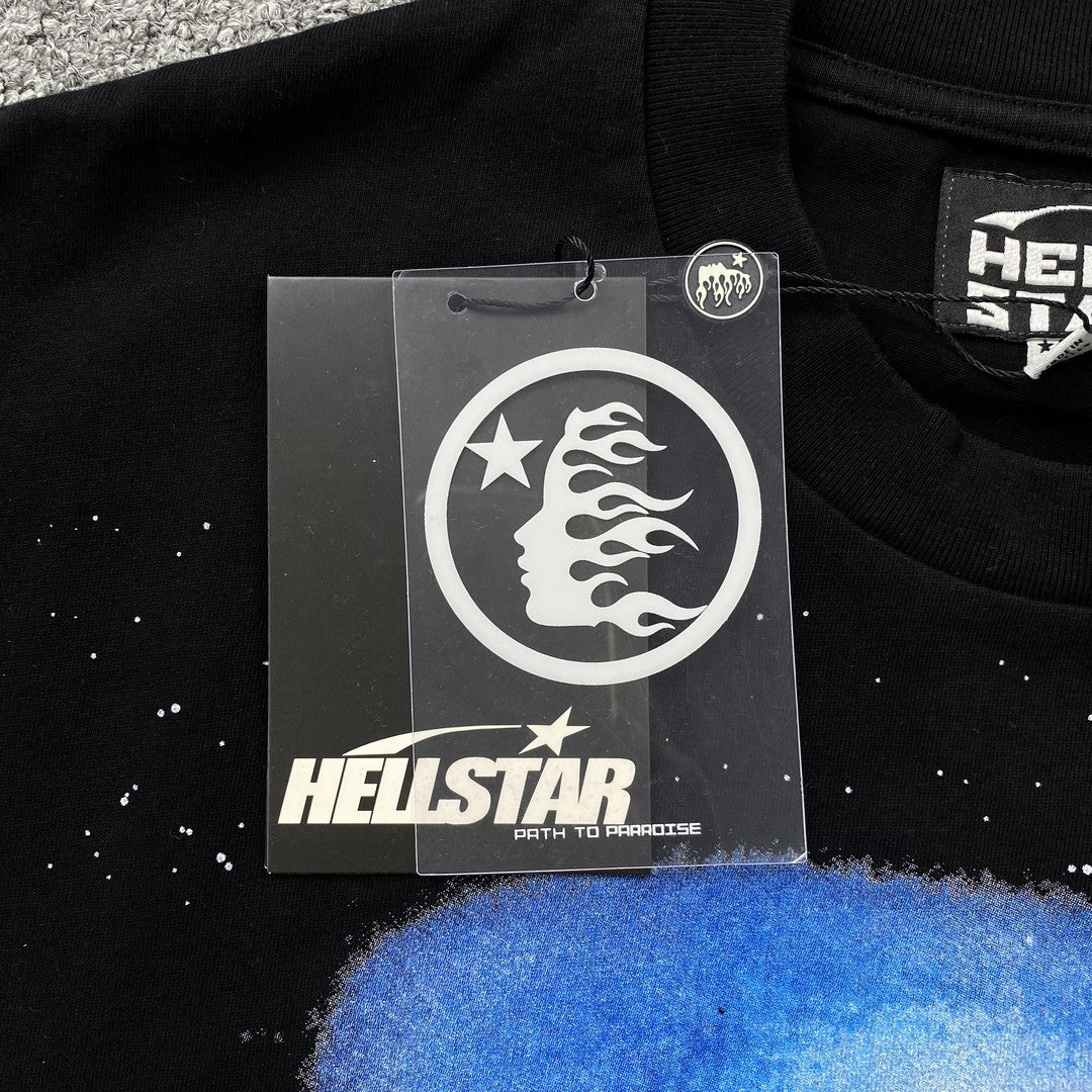 HELLSTAR GOGGLES TEE BLACK