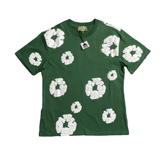 DENIM TEARS THE COTTON WREATH TEE GREEN