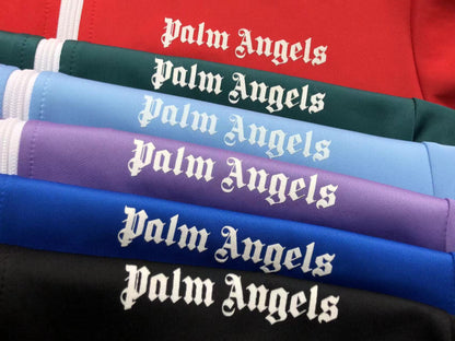 PALM ANGELS CLASSIC TRACK JACKET BLUE