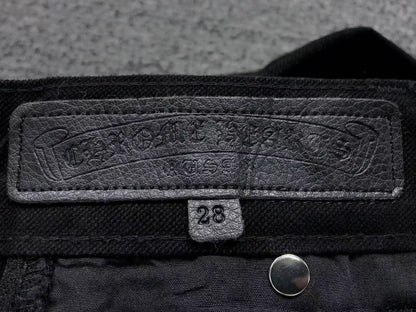 Chrome Hearts Cross Patch Carpenter Pants Black-Drip Store Argentina