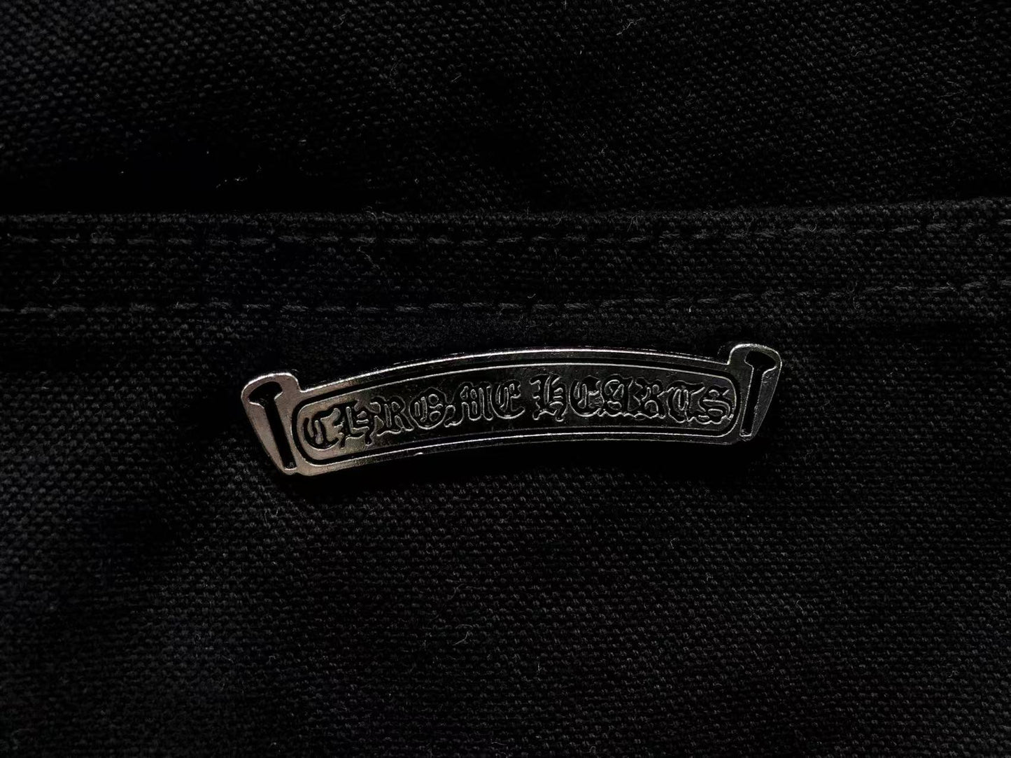Chrome Hearts Cross Patch Carpenter Pants Black-Drip Store Argentina