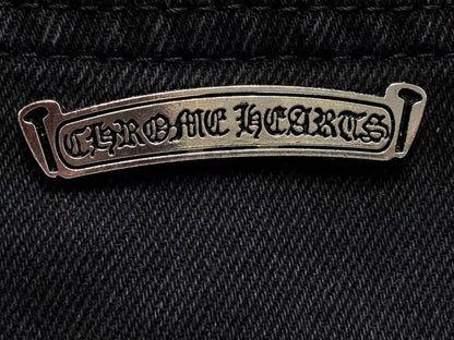 Chrome Hearts Cross Patch Jeans Black-Drip Store Argentina