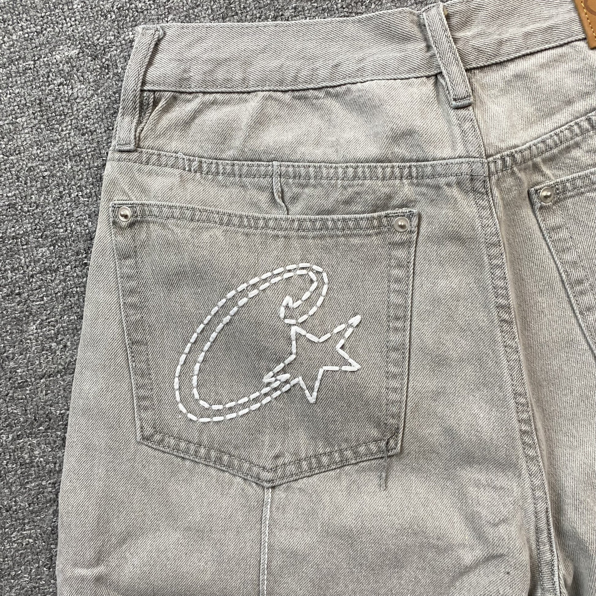 corteiz-c-star-denim-shorts-grey-3-Drip Store Argentina