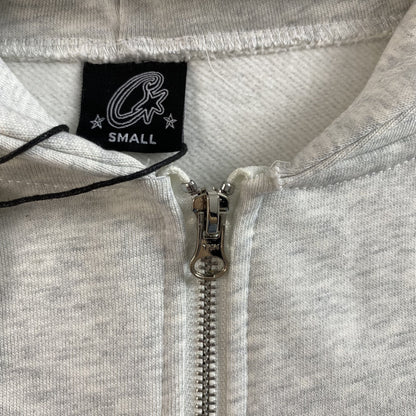 Corteiz Colly Arch Zip Hoodie Grey