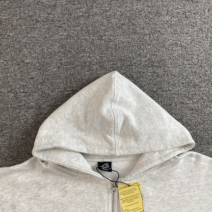Corteiz Colly Arch Zip Hoodie Grey