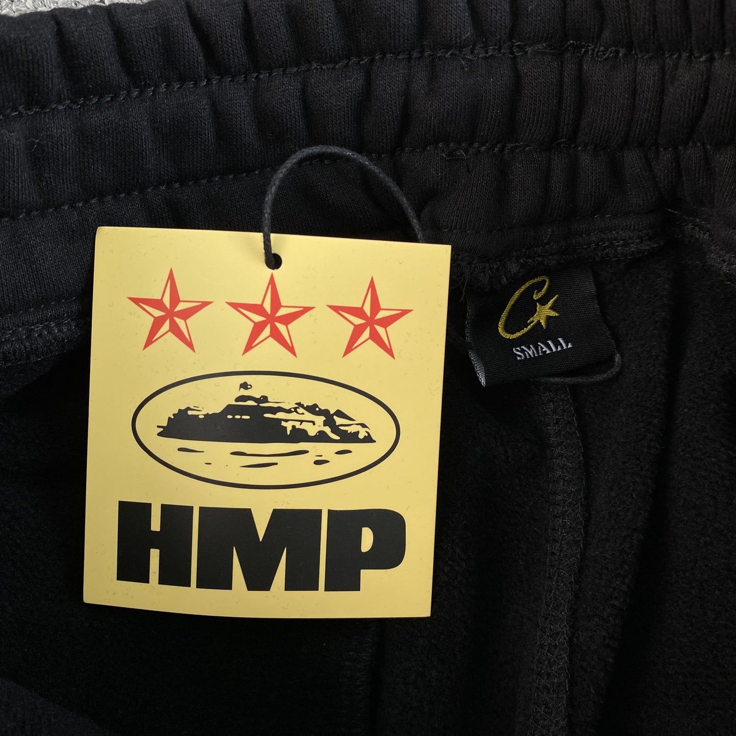 Corteiz HMP Open Hem Pants Black