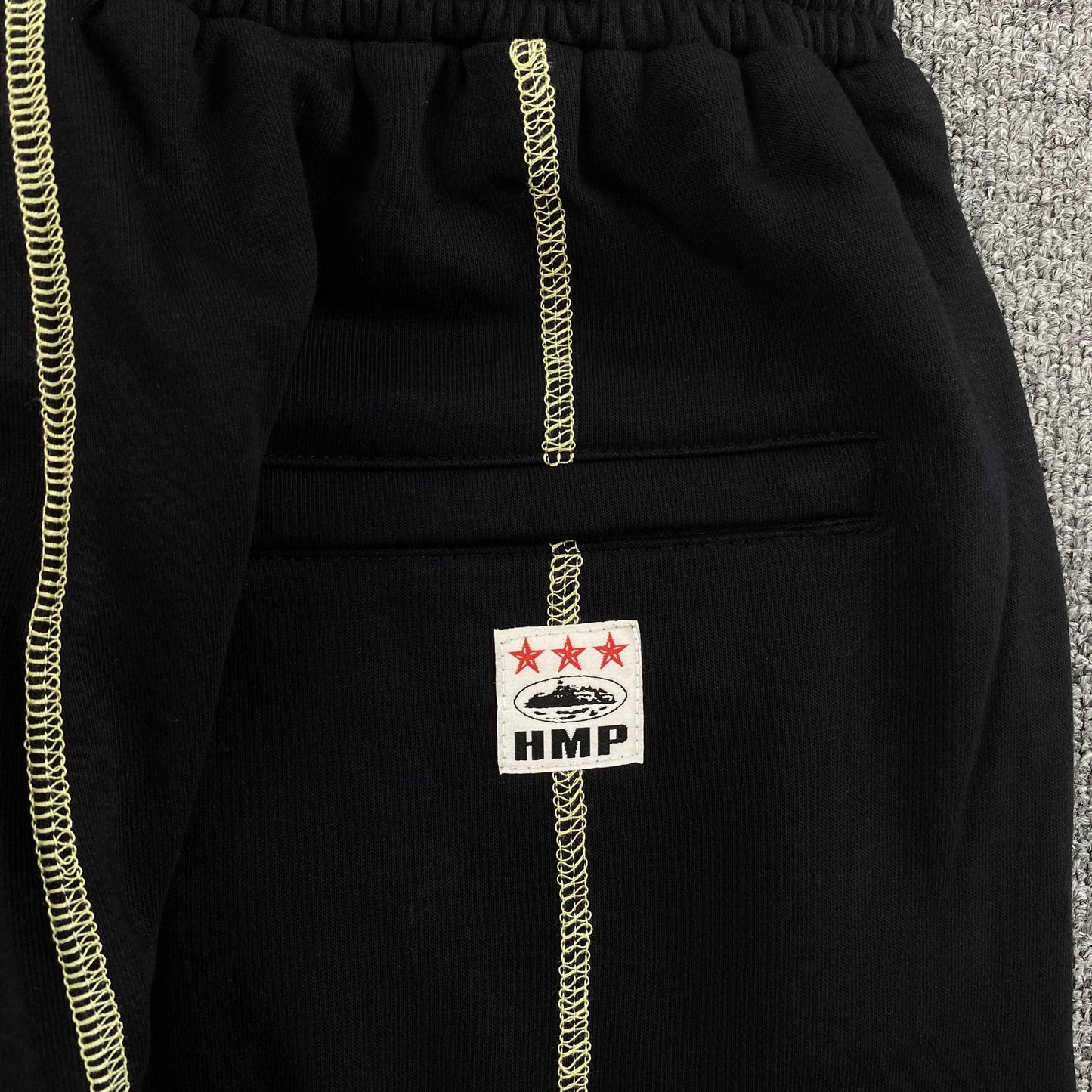 Corteiz HMP V2 Pants Black