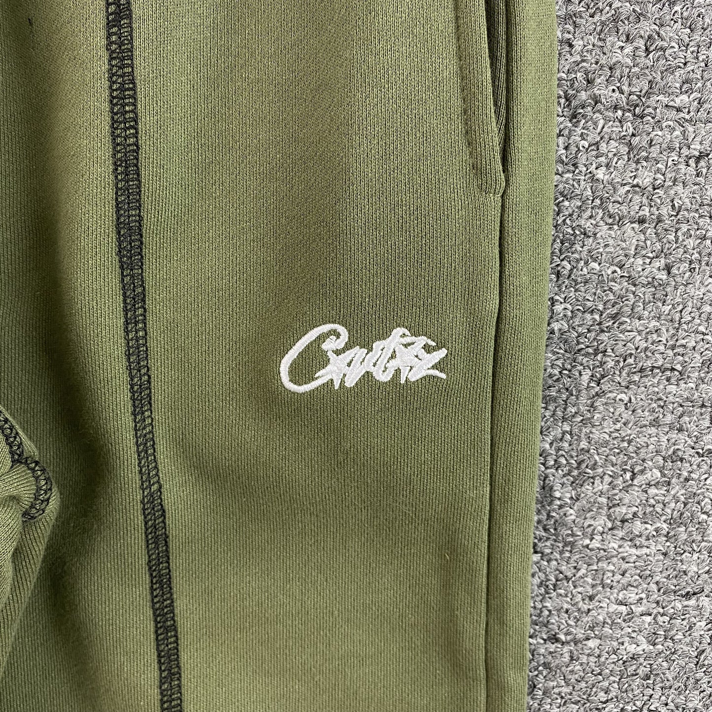 Corteiz HMP V2 Pants Olive