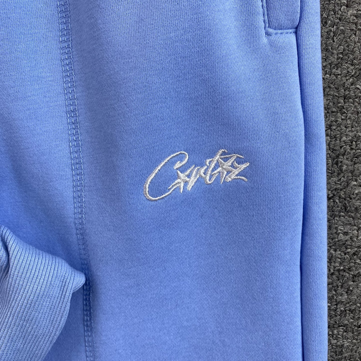 Corteiz HMP V2 Sweatpants Baby Blue