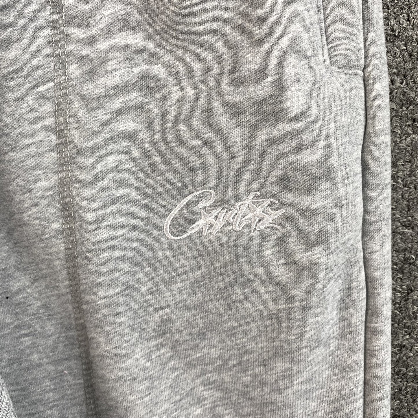 Corteiz HMP V2 Sweatpants Grey