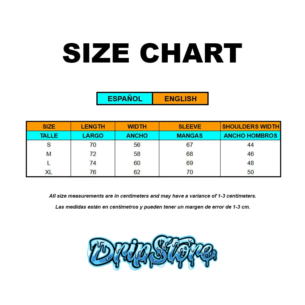 corteiz-jacket-hoodie-size-chart-Drip Store Argentina