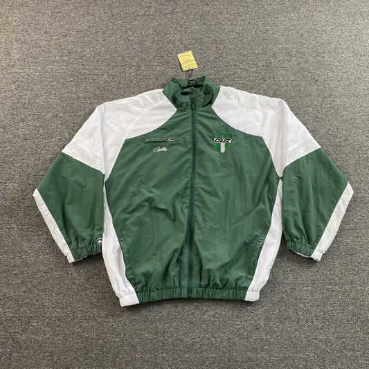 Corteiz Olympic Shuku Nigeria Jacket Green