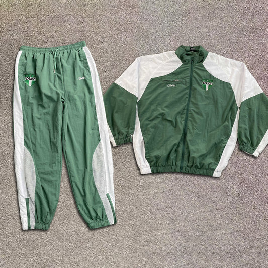 Corteiz Olympic Shuku Nigeria Tracksuit Green