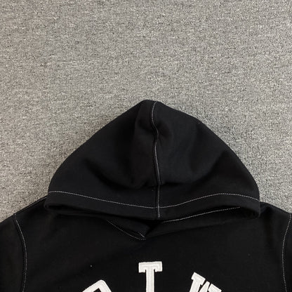 Corteiz RTW College Hoodie Black