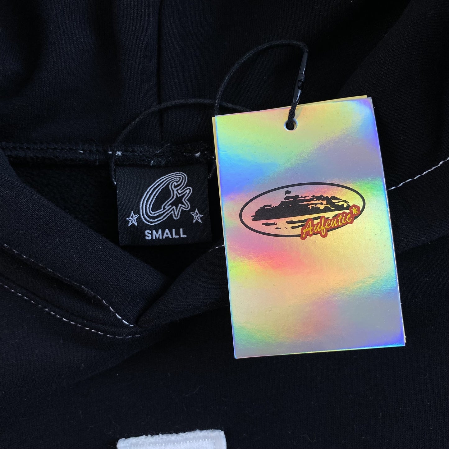 Corteiz RTW College Hoodie Black