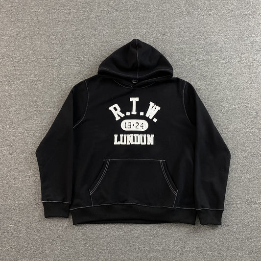 Corteiz RTW College Hoodie Black
