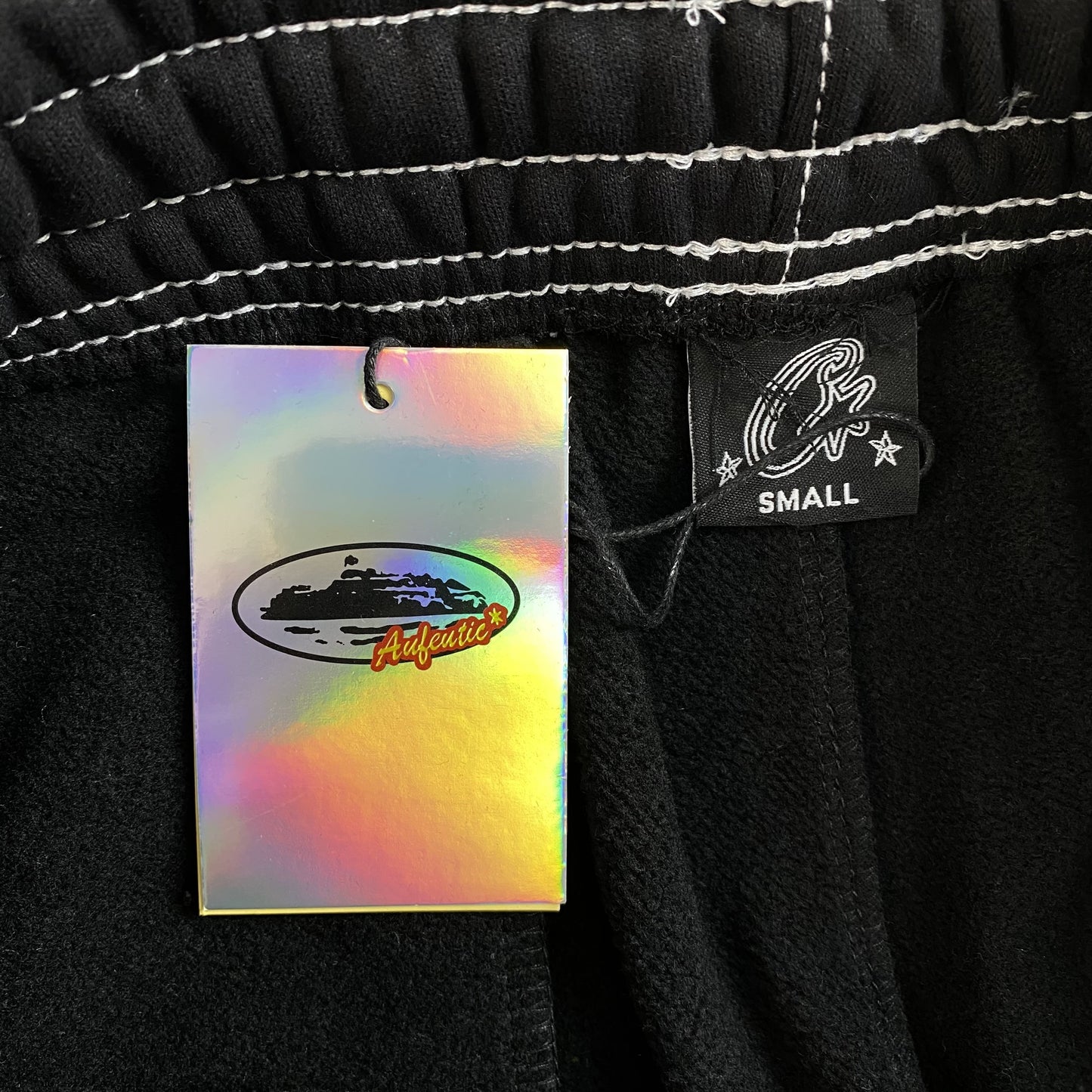 Corteiz RTW College Sweatpant Black