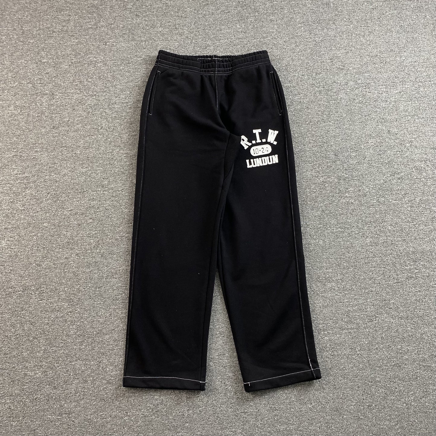 Corteiz RTW College Sweatpant Black