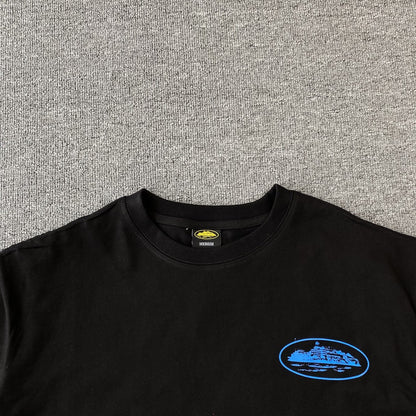 CORTEIZ RULES THE WORLD TEE BLACK-Drip Store Argentina