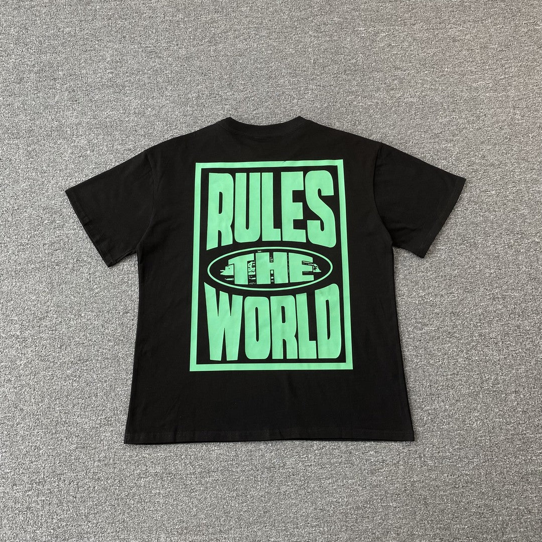 CORTEIZ RULES THE WORLD TEE BLACK-Drip Store Argentina