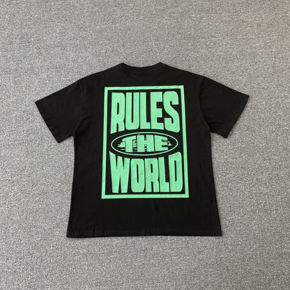 CORTEIZ RULES THE WORLD TEE BLACK-Drip Store Argentina