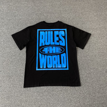 CORTEIZ RULES THE WORLD TEE BLACK-Drip Store Argentina