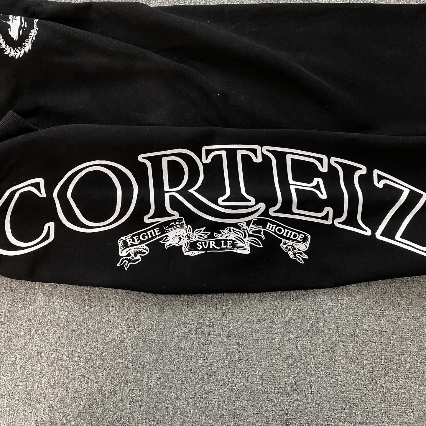Corteiz Superior Royale Open Hem Pants Black