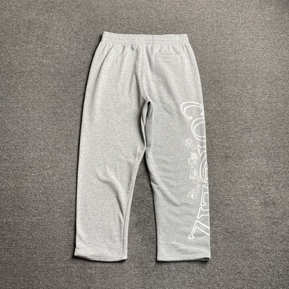 Corteiz Superior Royale Open Hem Pants Grey