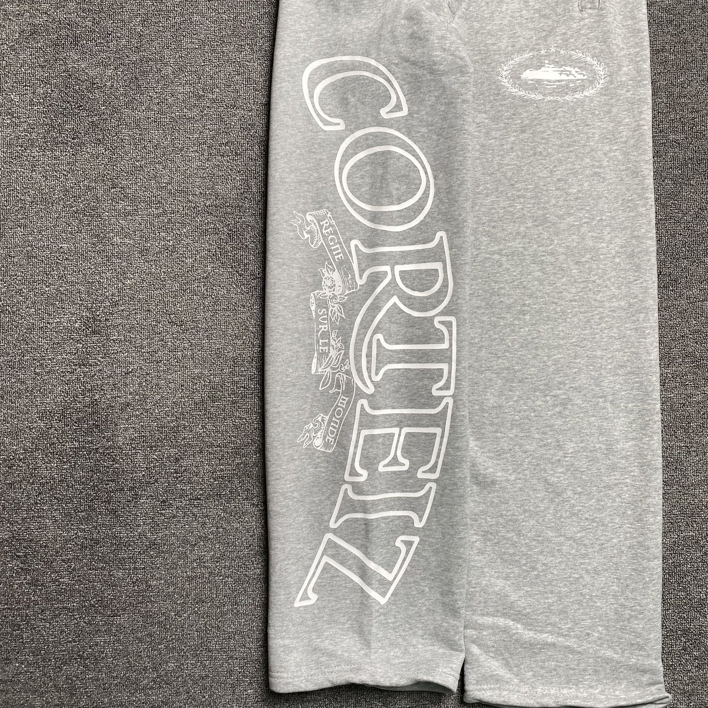 Corteiz Superior Royale Open Hem Pants Grey