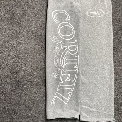 Corteiz Superior Royale Open Hem Pants Grey