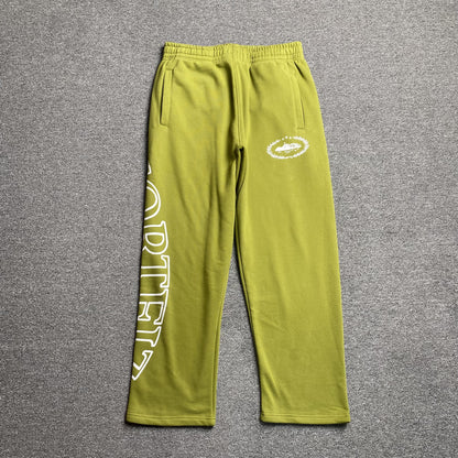 Corteiz Superior Royale Open Hem Pants Olive