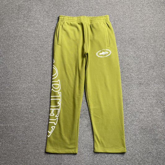 Corteiz Superior Royale Open Hem Pants Olive