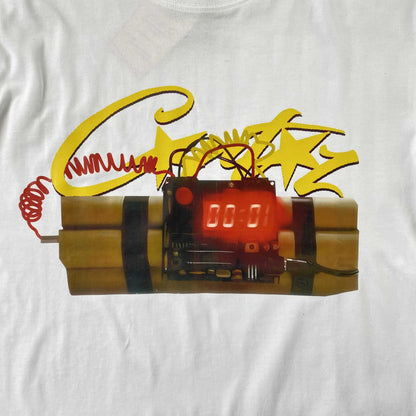 Corteiz Timebomb Tee White