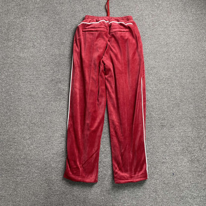 Corteiz VVS Uptown Pant Burgundy