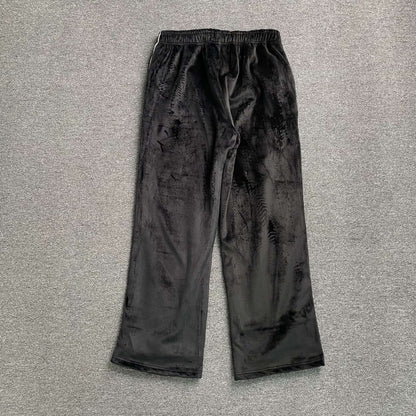 Corteiz VVS Velour Pant Black