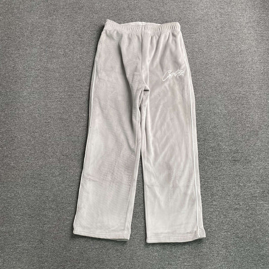 Corteiz VVS Velour Pant Grey