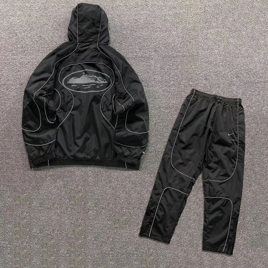 Corteiz x Nike NRG Onyx Tracksuit Black