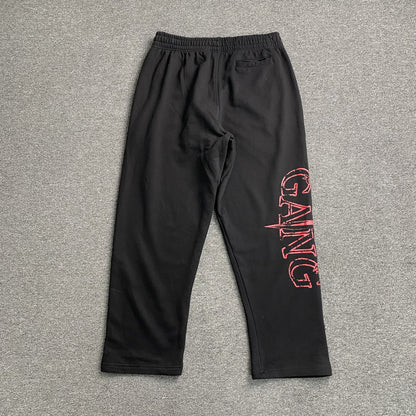 Corteiz x Slaughter Gang 21 Savage Sweatpant Black